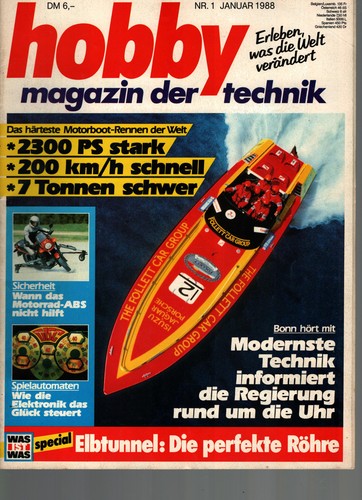 Zeitschrift hobby technik 1 - technik, #1